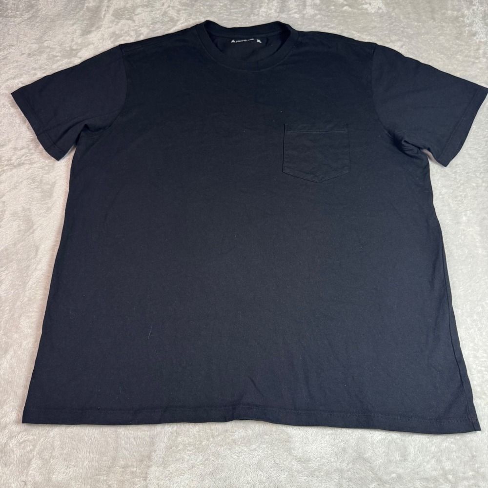 NWOT American Giant Mens Short Sleeve Pocket T Shirt Tee Black XL Made in USA